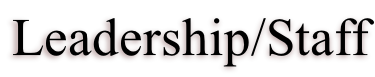 Leadership/Staff